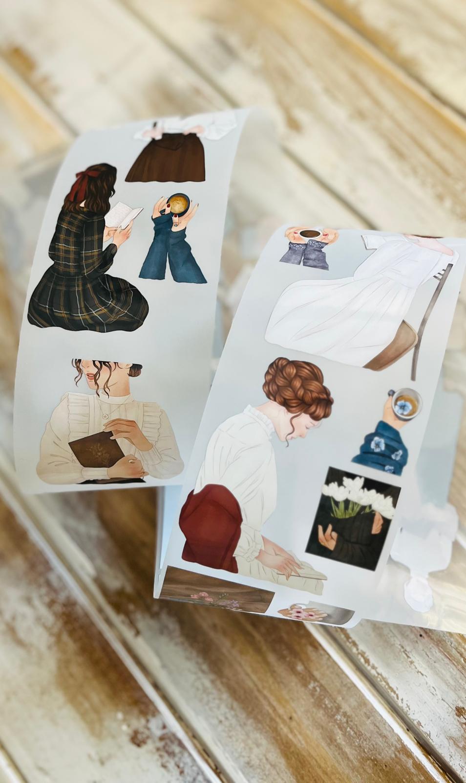 Bookish Beauties | Matte PET Tape