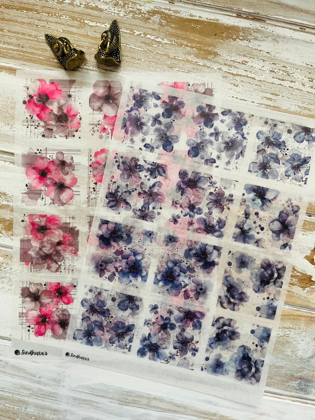Sticker Sheets| Washi | Set of 2
