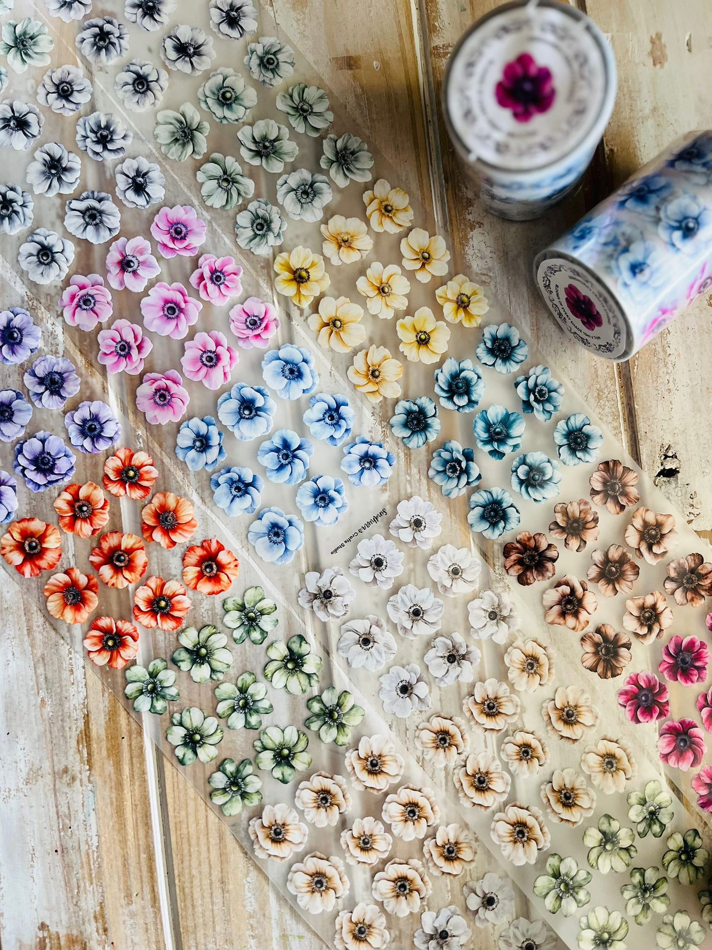 Blooms of Every Shade | Matte PET Tape