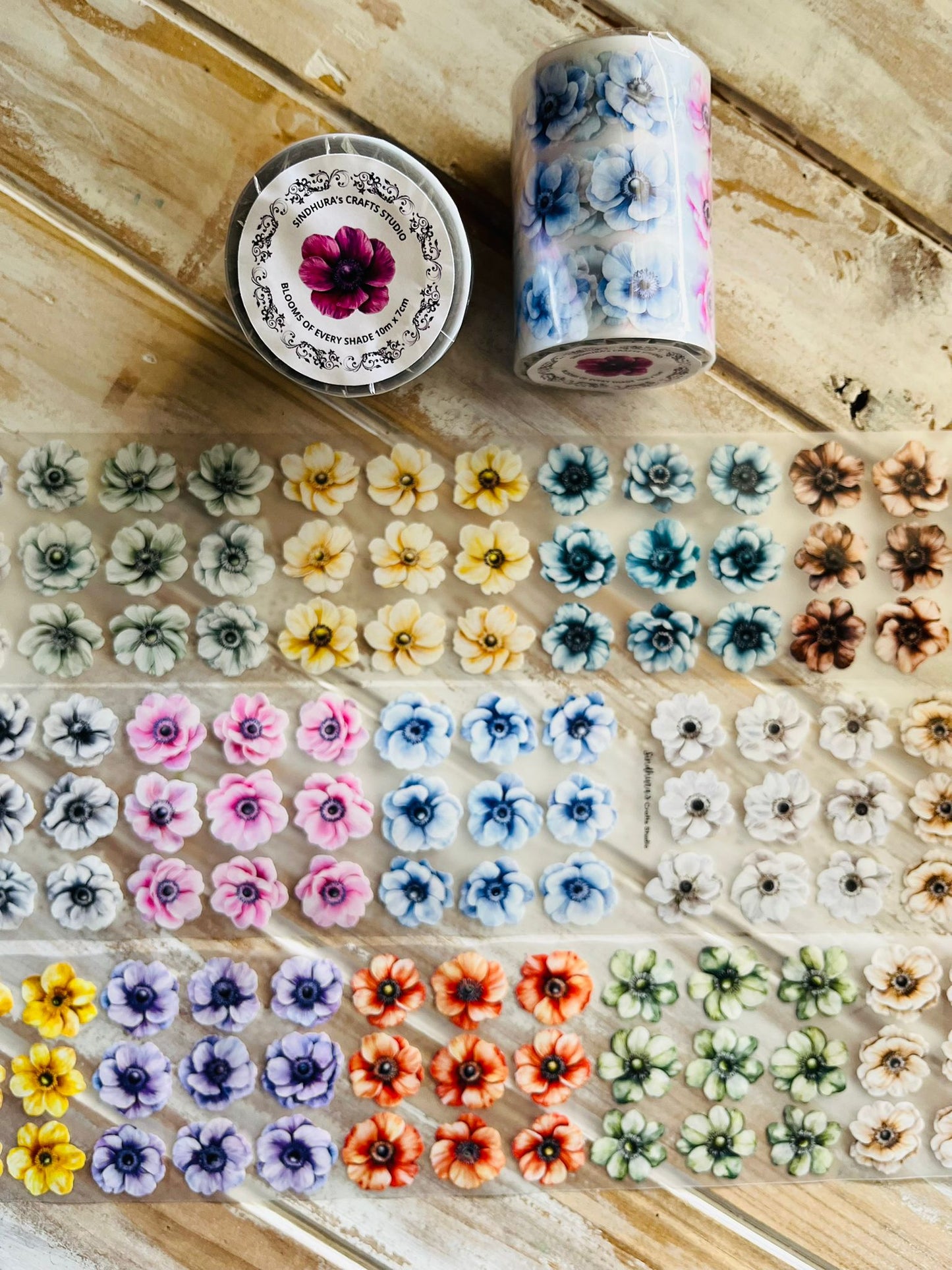 Blooms of Every Shade | Matte PET Tape