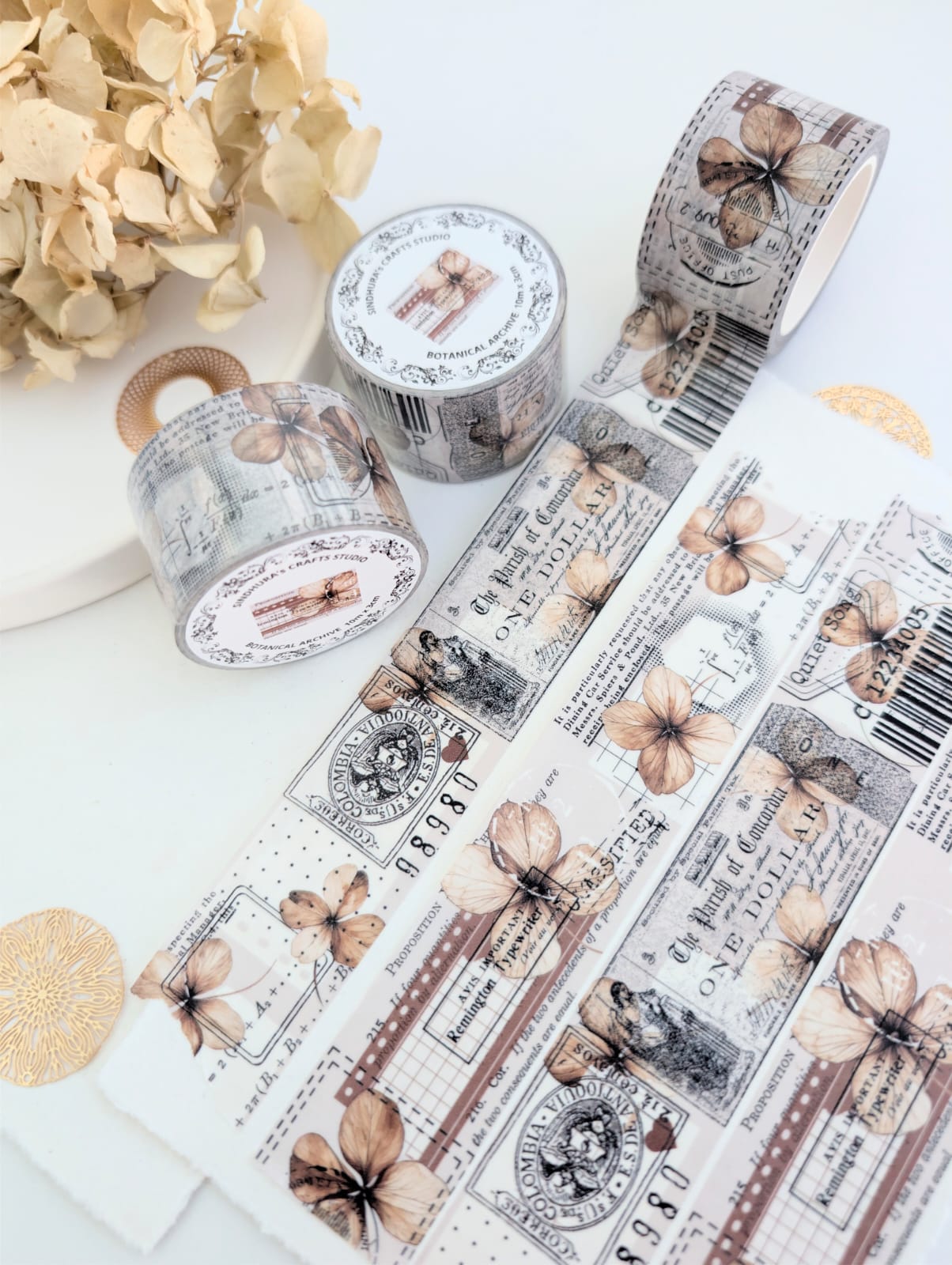 Botanical Archive | Vintage Botanical Washi Tape
