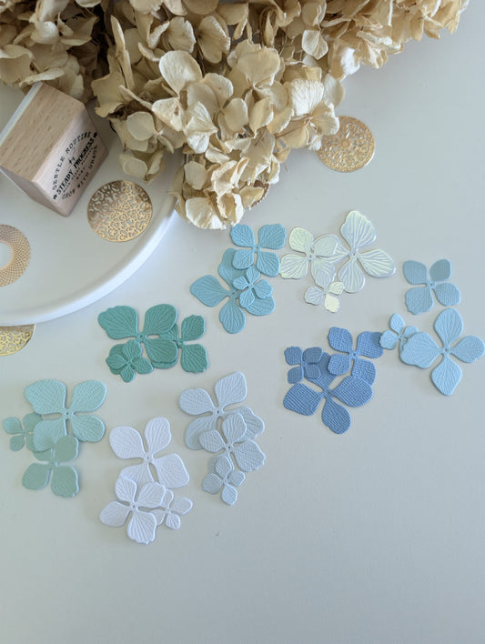 Floral Petal Die Cuts | 160 GSM Cardstock (Handmade)