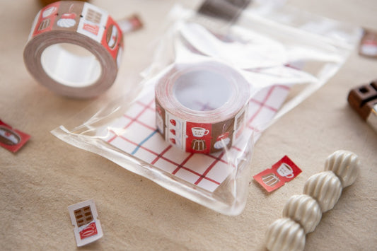 Afternoon Tea Time Label Sticker Roll | OURS Studio