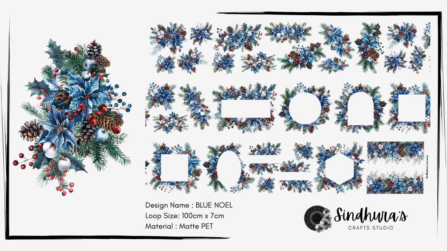 Blue Noel | Matte PET Tape