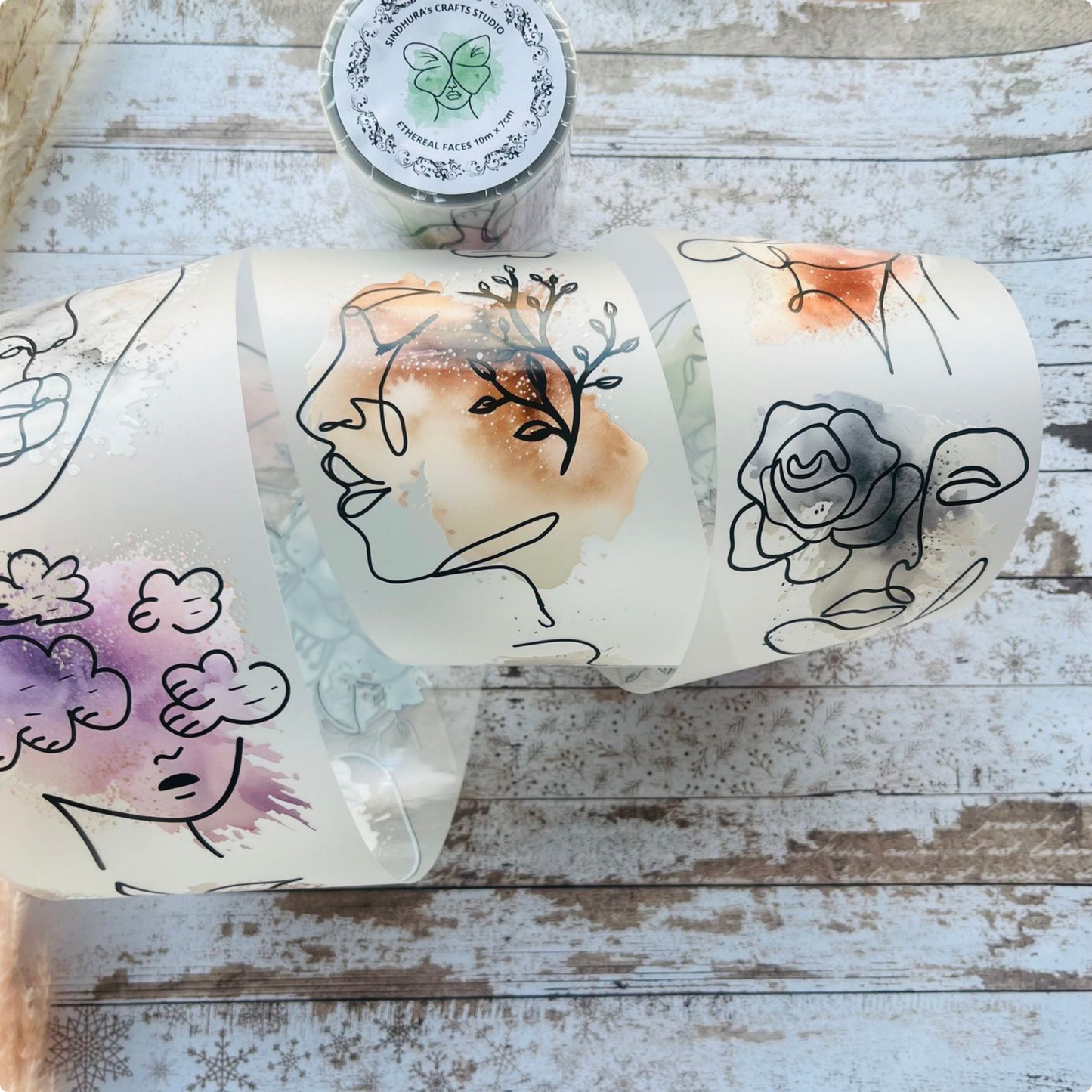 Ethereal Faces | Matte PET Tape
