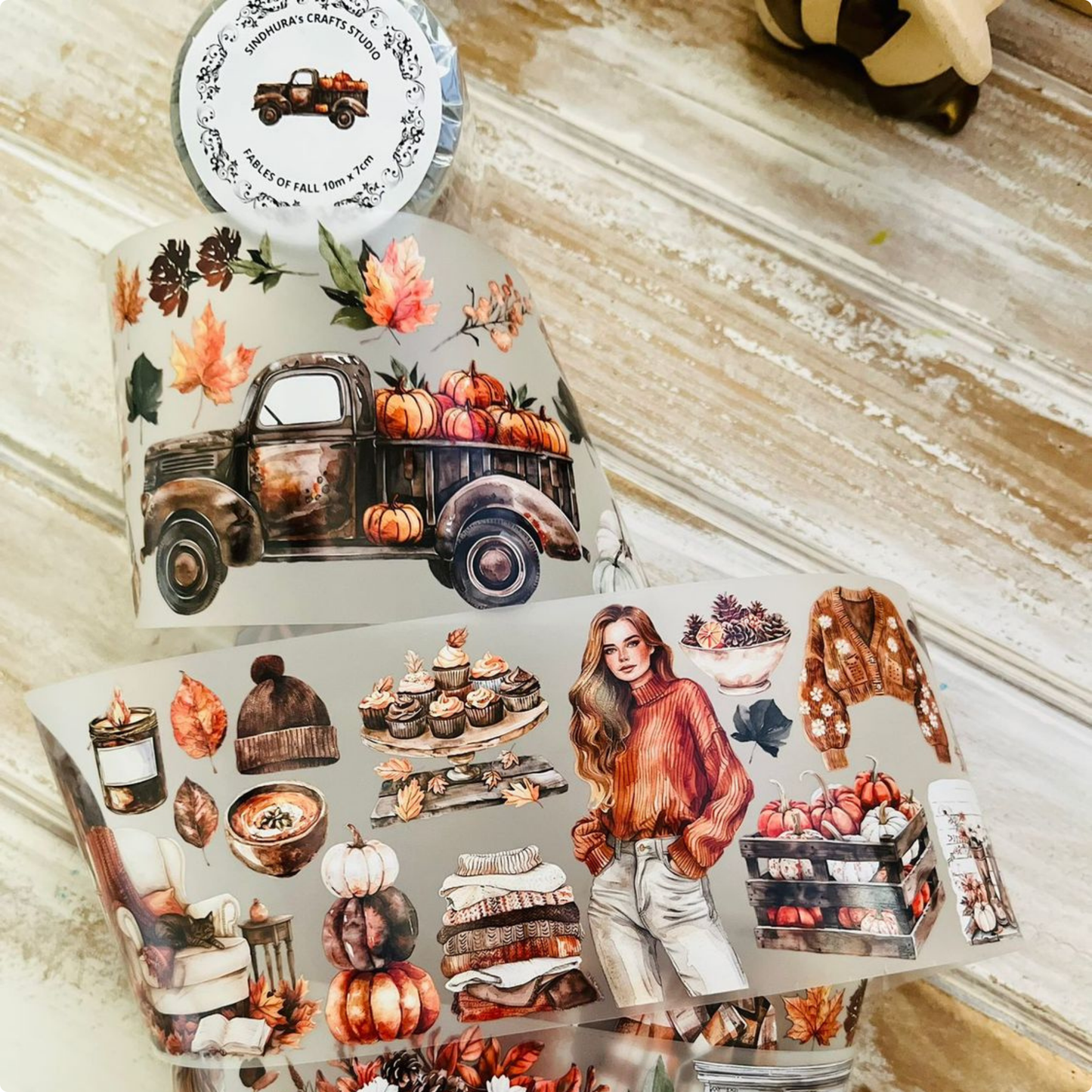 Fables of Fall | Matte PET Tape