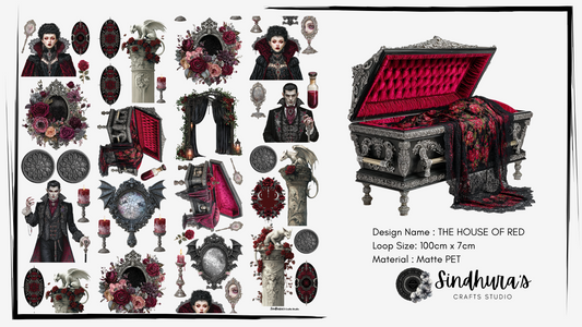 The House of Red | Matte PET Tape