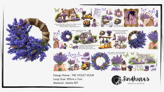The Violet Hour | Matte PET Tape