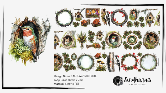 Autumn's Refuge | Matte PET Tape