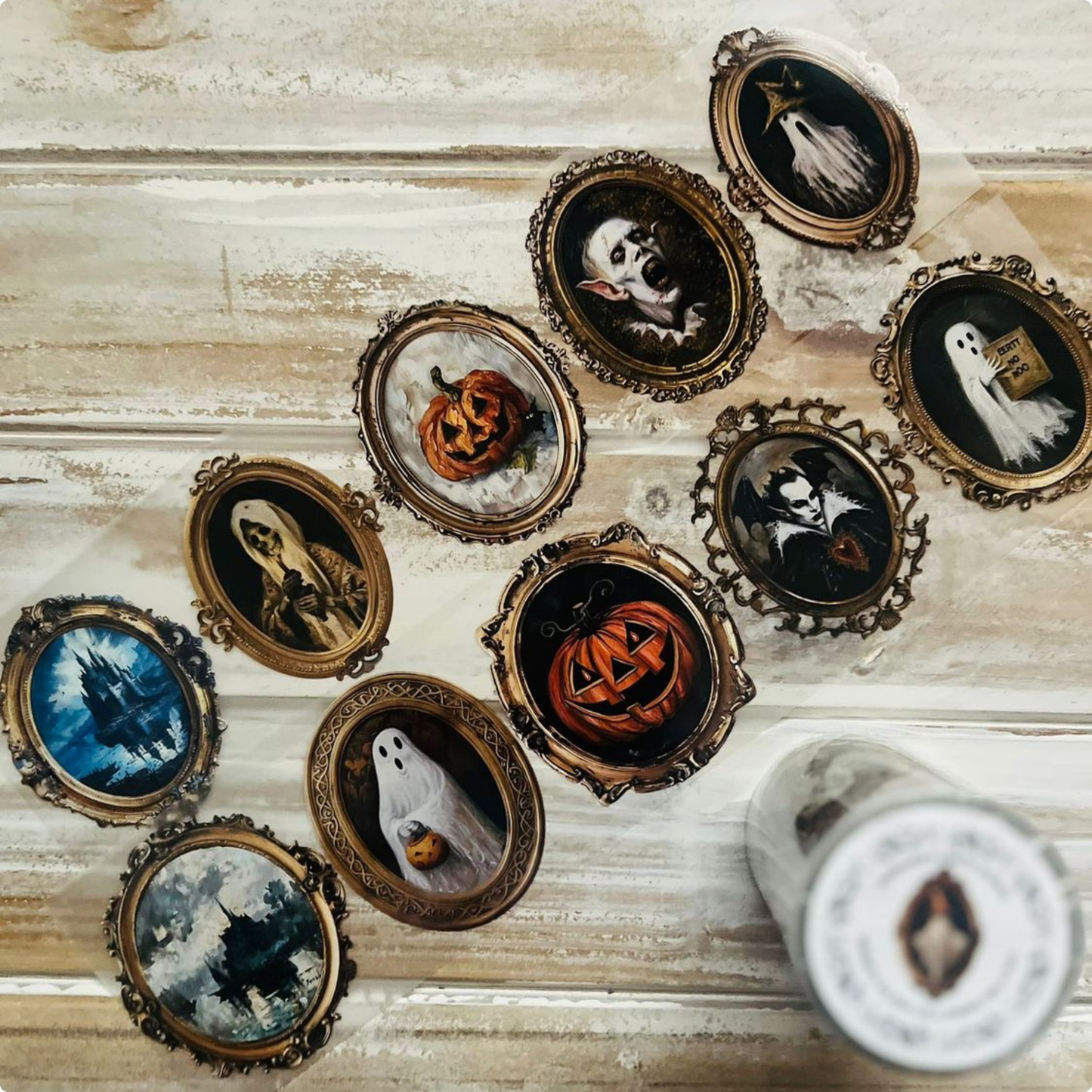 Monet's Gilded Halloween | Matte PET Tape