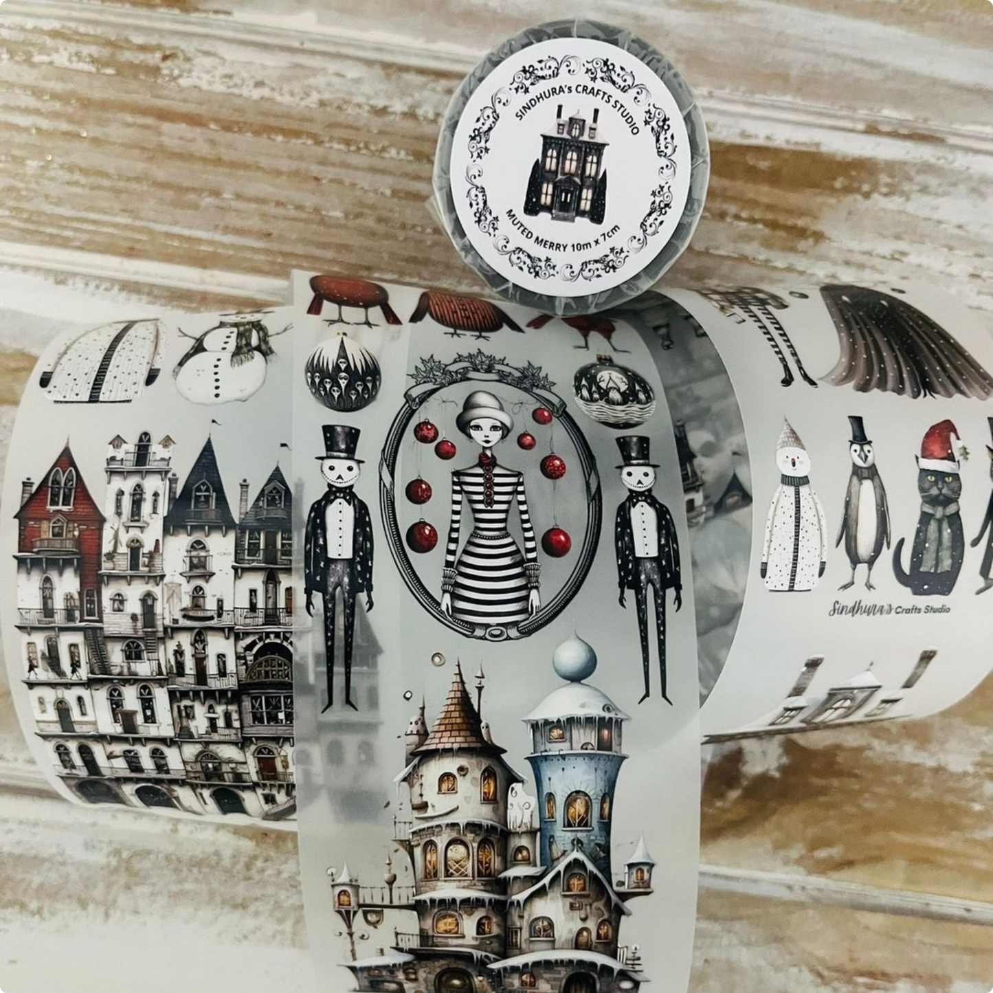 Muted Merry | Matte PET Tape