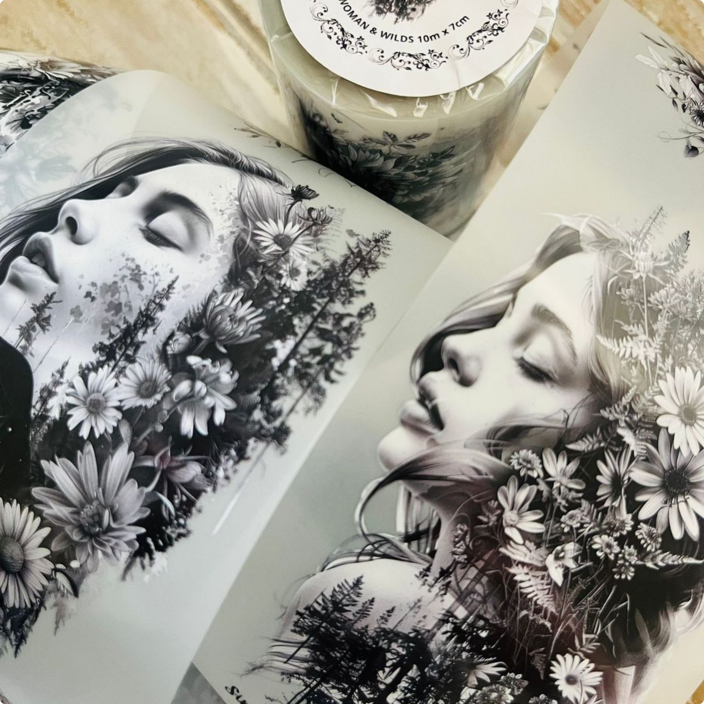 Mystic Woman & Wilds | Matte PET Tape