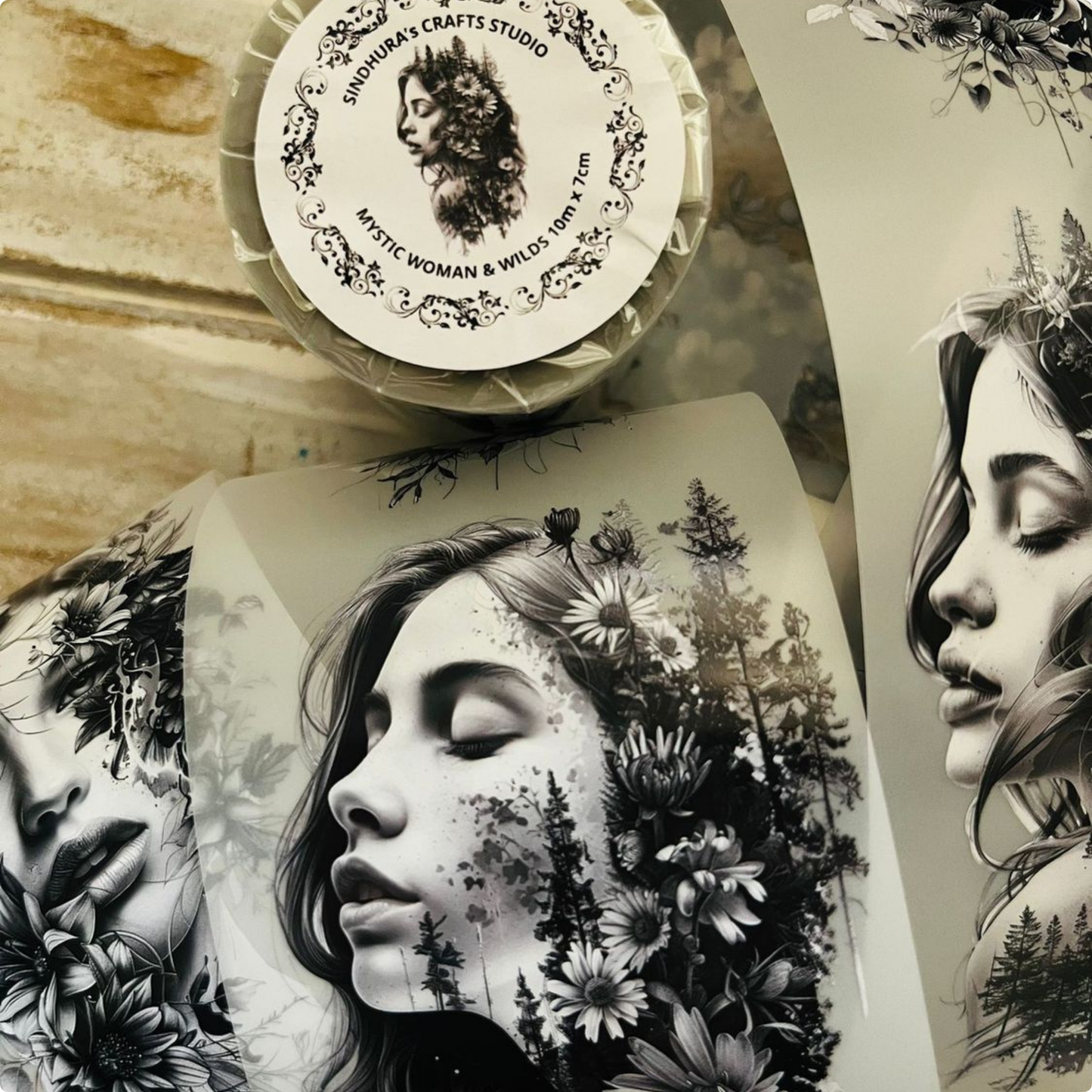 Mystic Woman & Wilds | Matte PET Tape