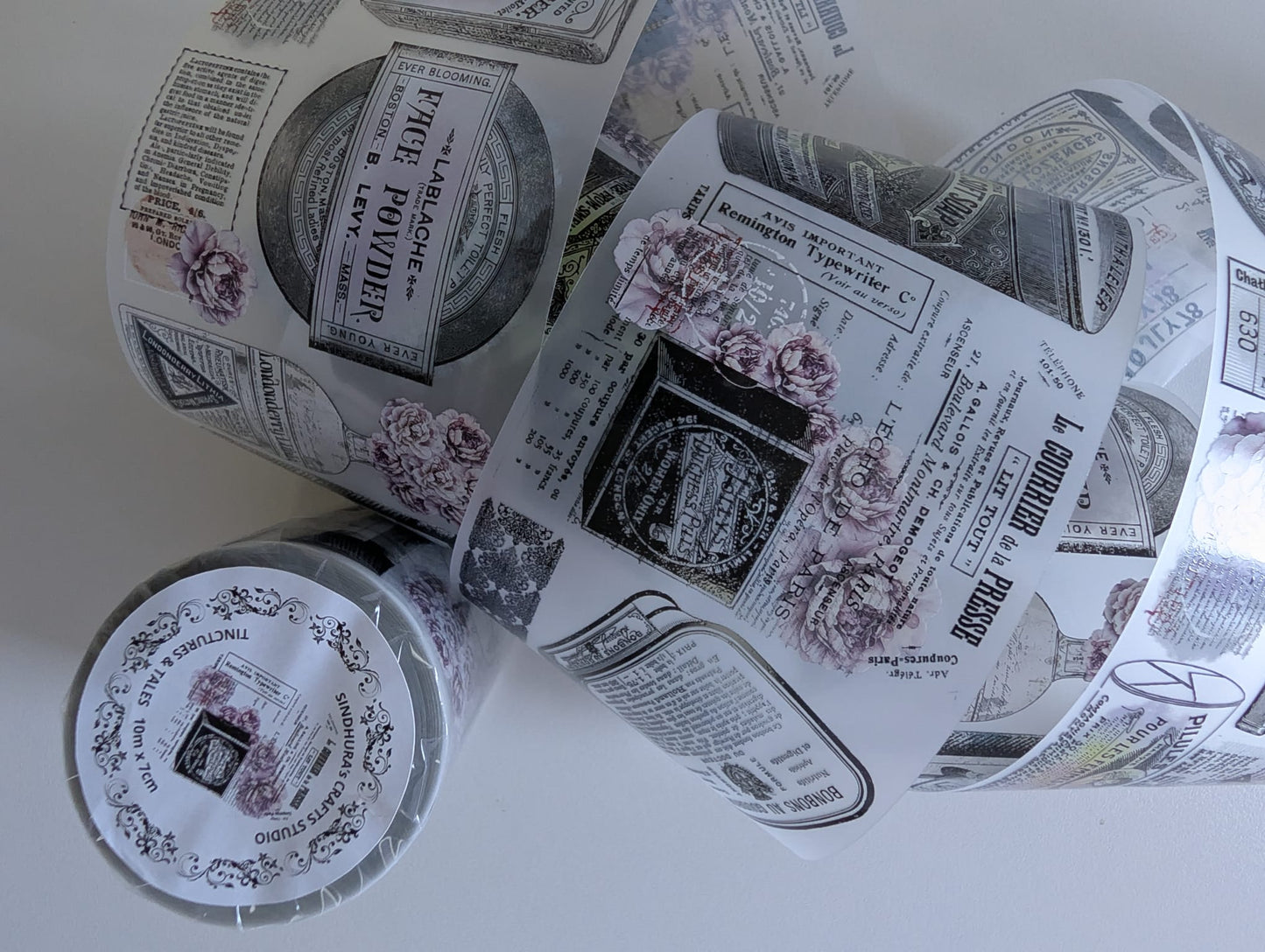 Tinctures & Tales | Matt PET Tape for Scrapbook & Journaling