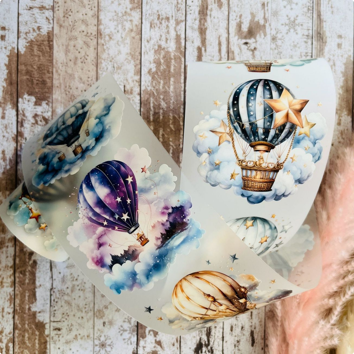 Balloon Breeze | Hot Air Balloons Matte PET Tape