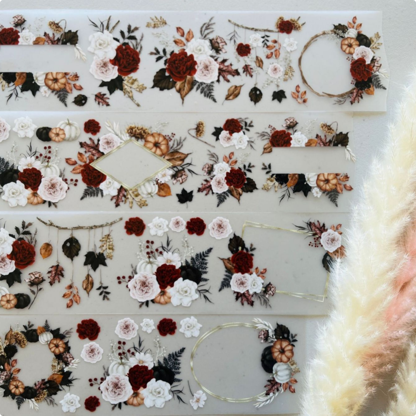 Rustic Pumpkins | Matte PET Tape