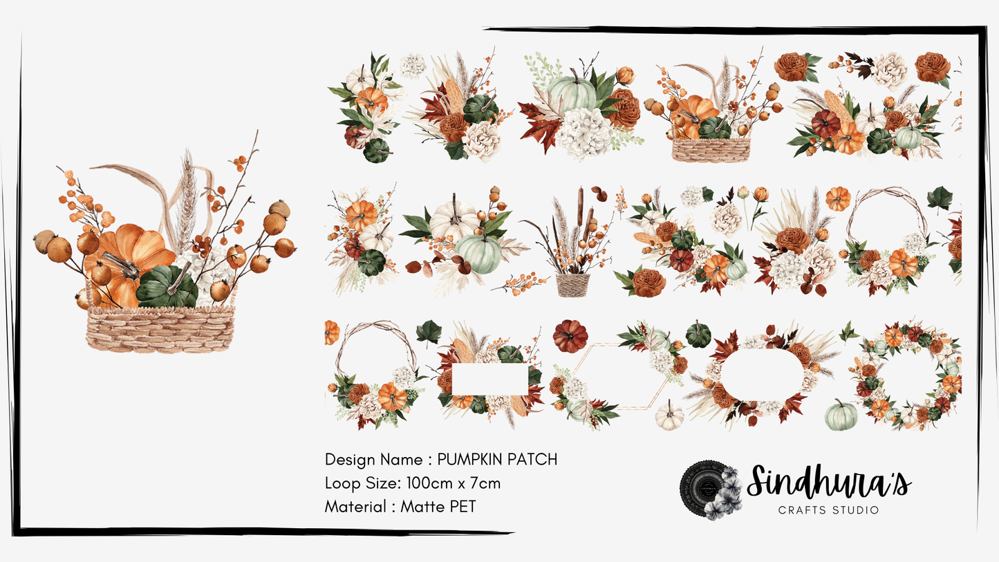 Pumpkin Patch | Matte PET Tape