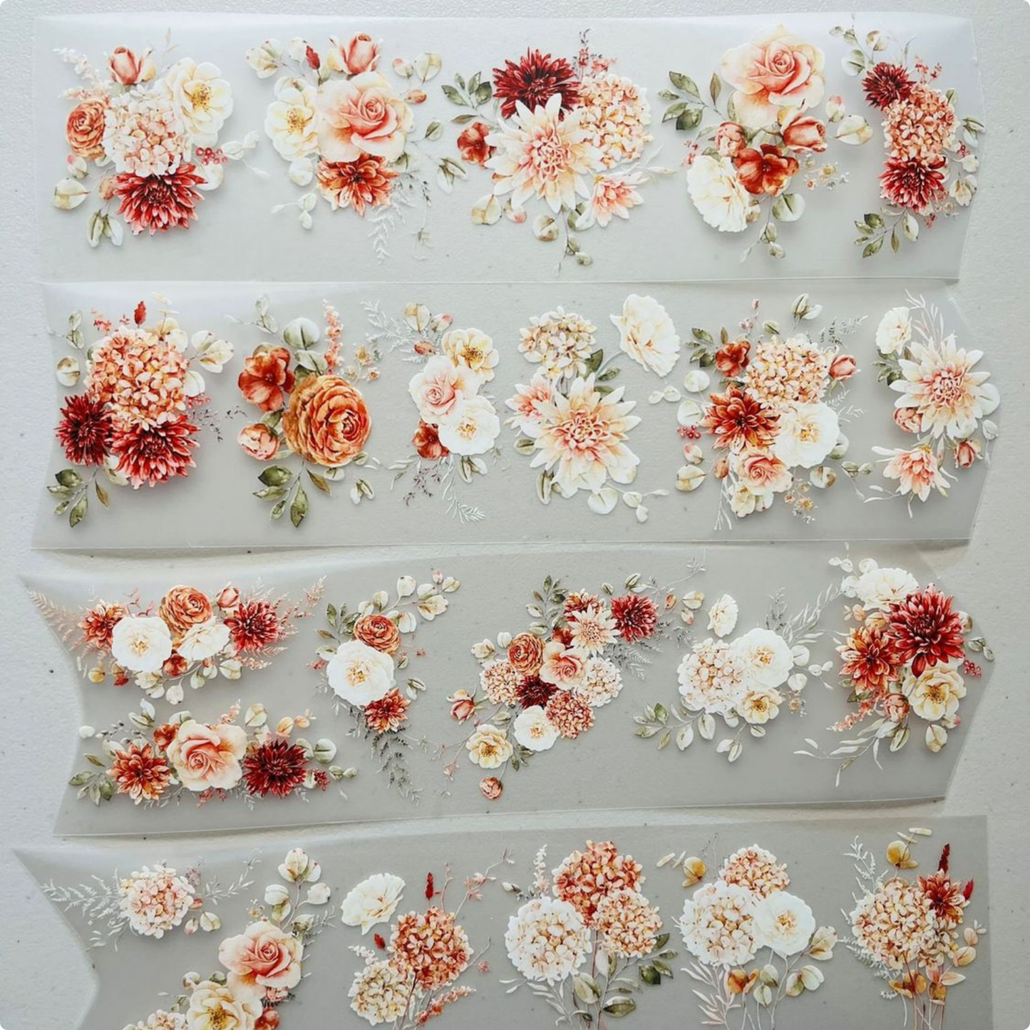 Sunset Bloom | Matte PET Tape
