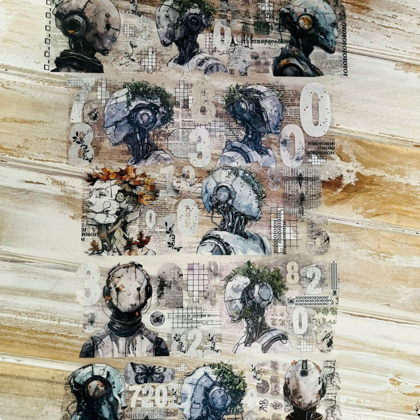 Techno Script | Matte PET Tape