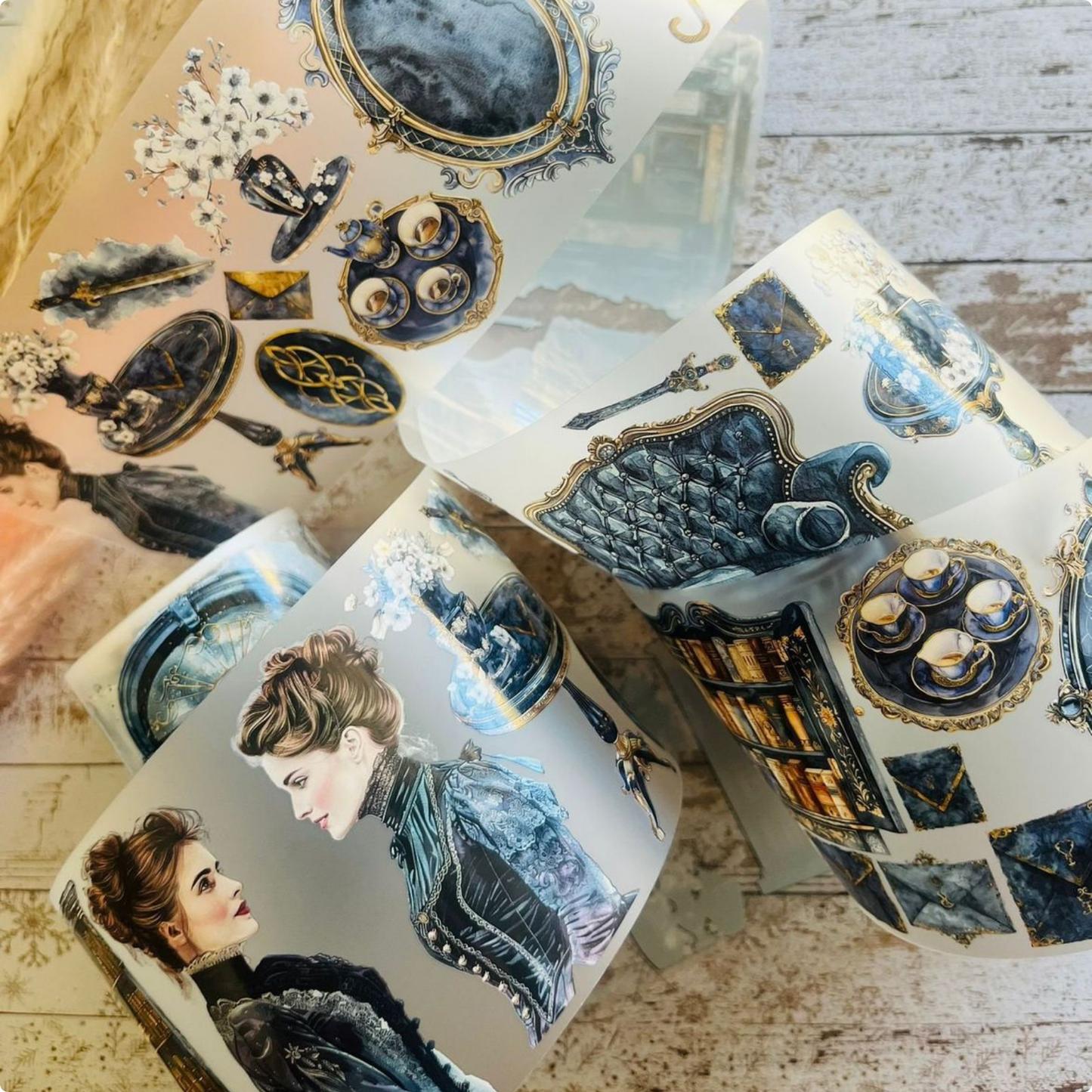 Victorian Elegance | Matte PET Tape
