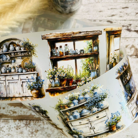 Vintage Kitchen Vibe | Matte PET Tape