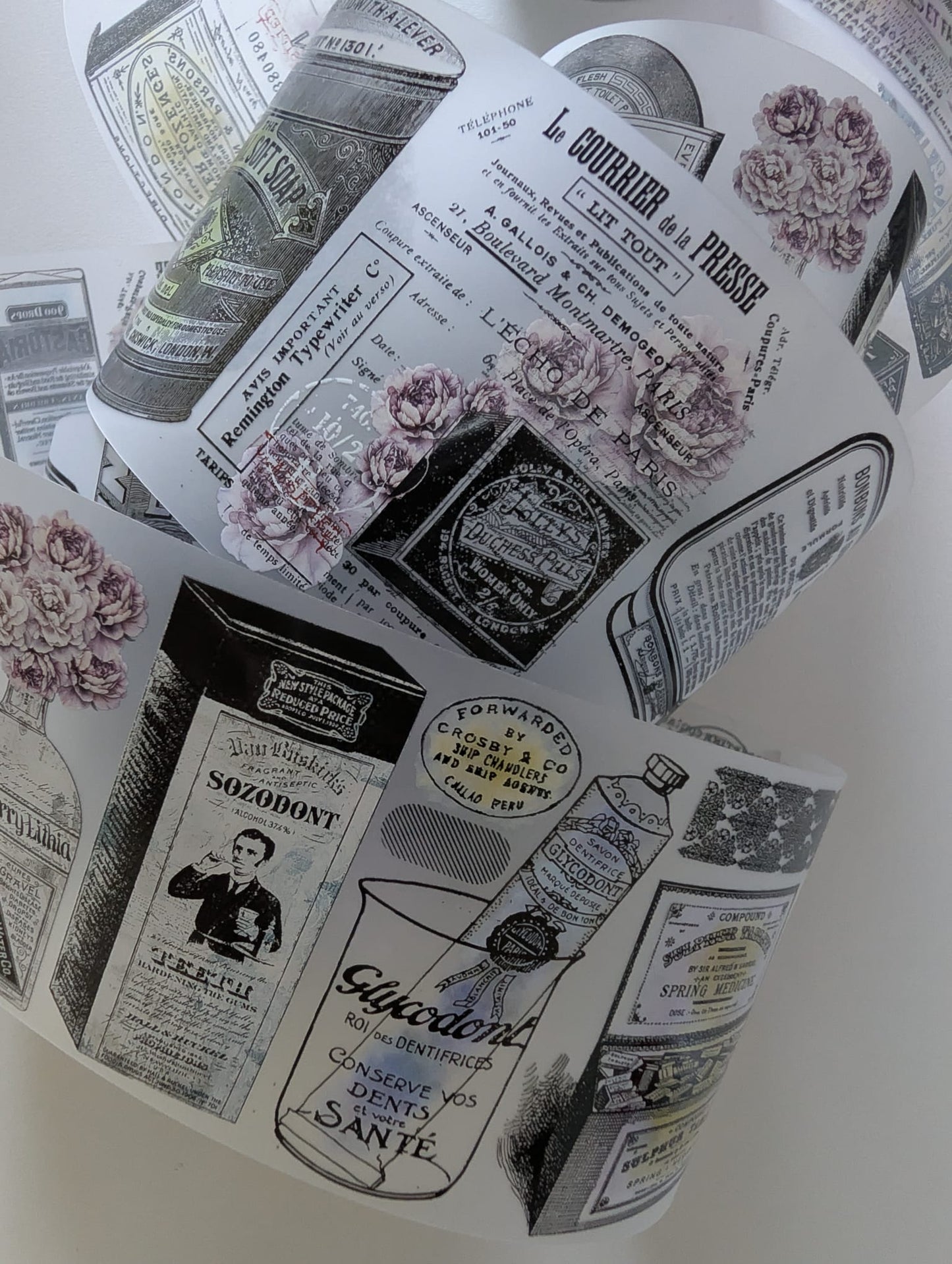 Tinctures & Tales | Matt PET Tape for Scrapbook & Journaling