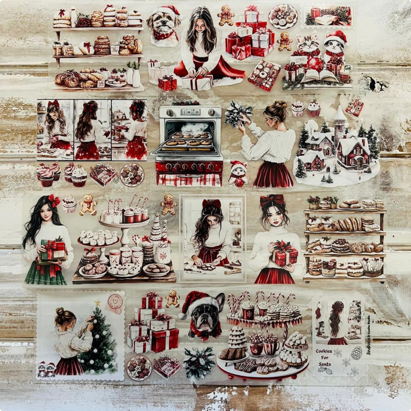 Yuletide Baking Bliss | Matte PET Tape