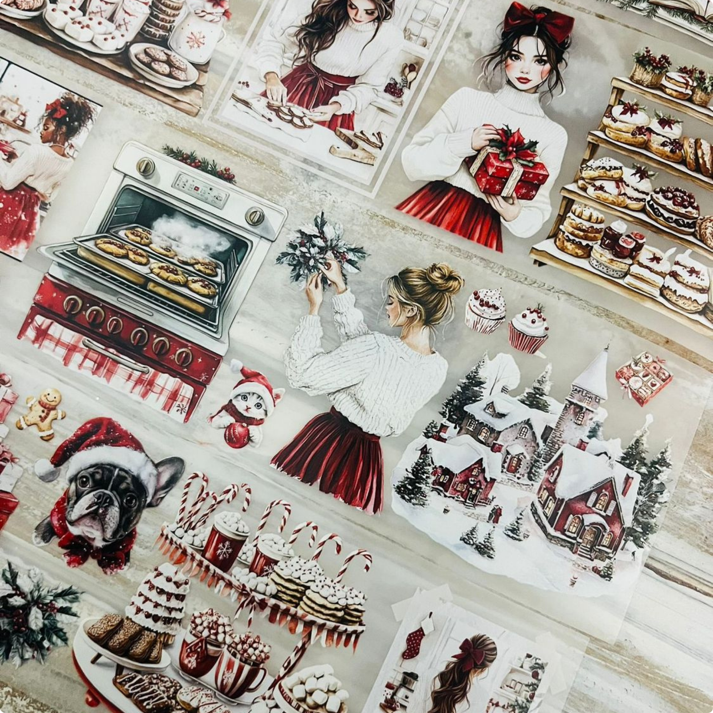 Yuletide Baking Bliss | Matte PET Tape