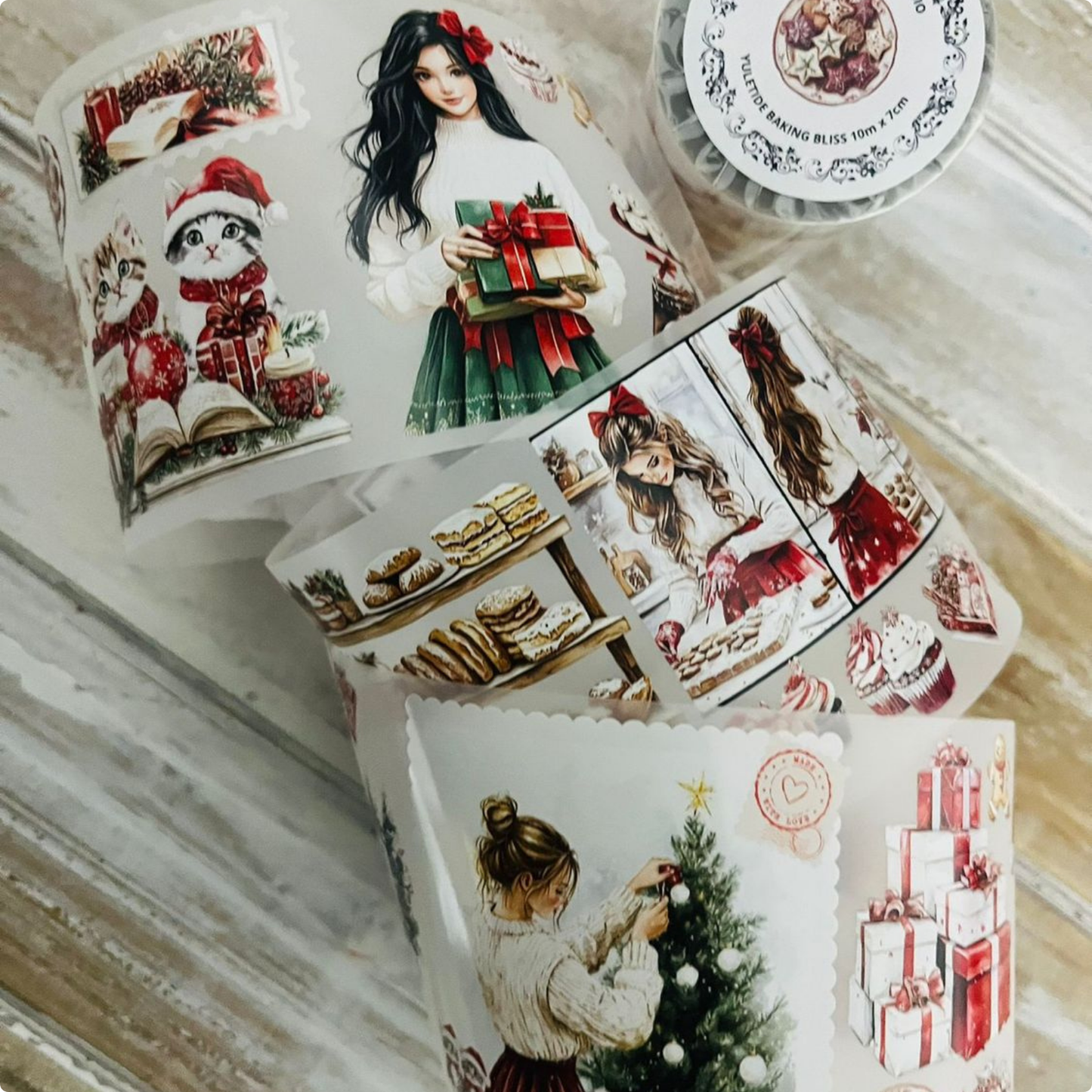 Yuletide Baking Bliss | Matte PET Tape