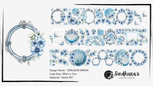 Cerulean Dream | Matte PET Tape