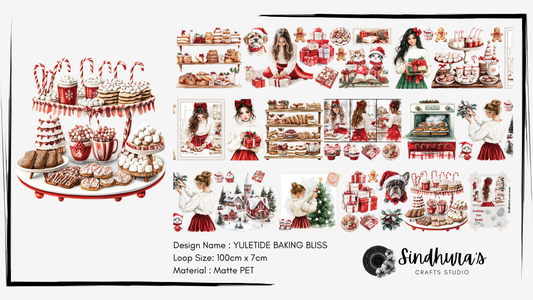 Yuletide Baking Bliss | Matte PET Tape