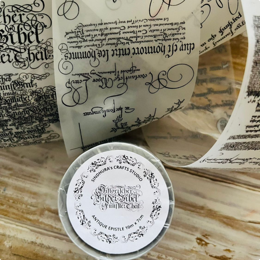 Antique Epistle | Matte PET Tape