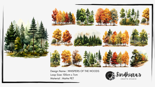Whispers of the Woods | Matte PET Tape