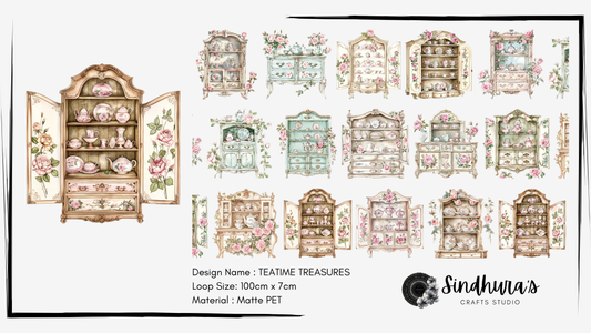 Teatime Treasures | Matte PET Tape
