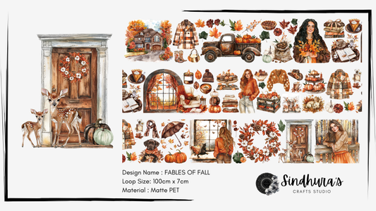Fables of Fall | Matte PET Tape