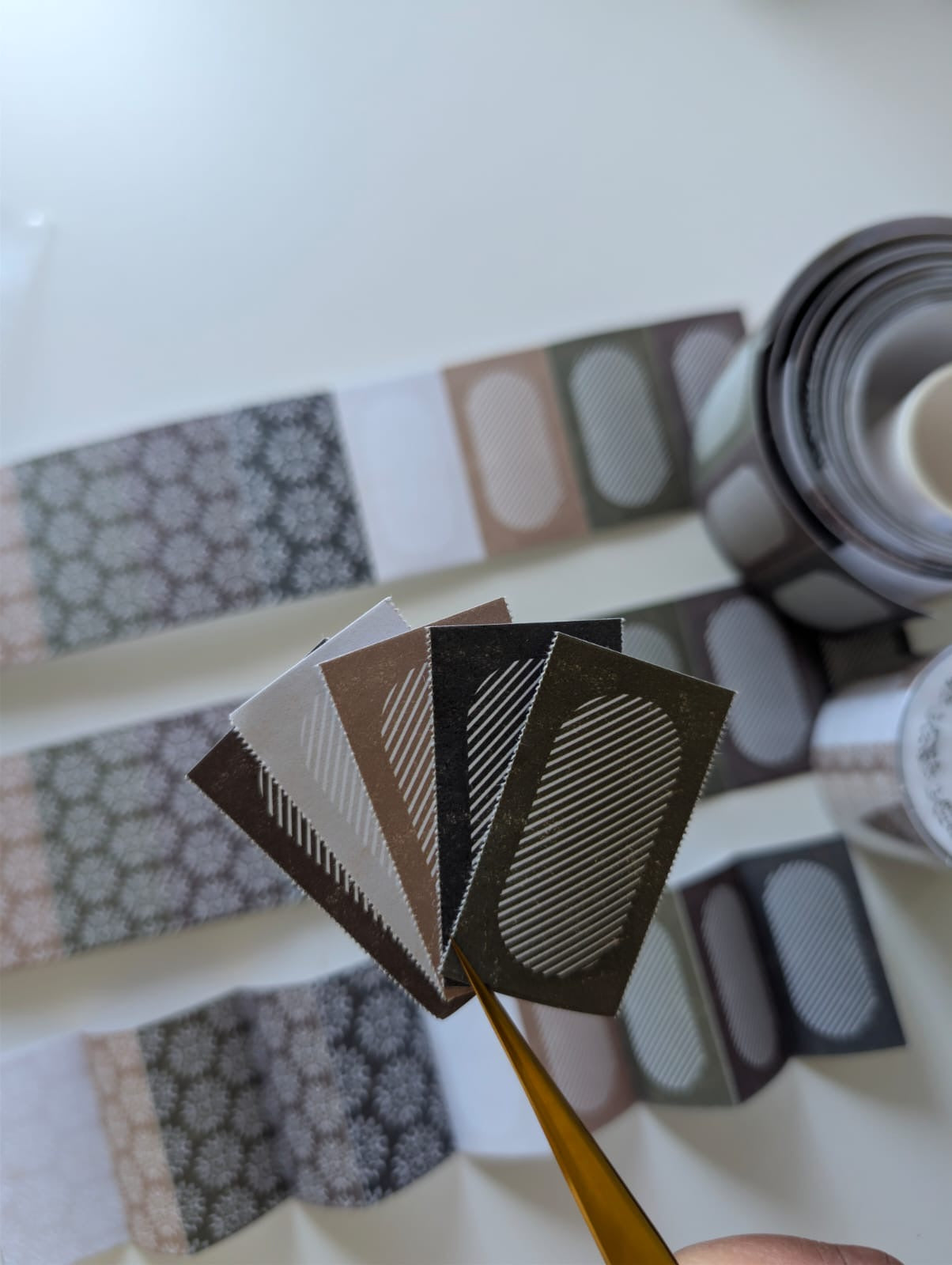 Neutral Motifs | Neutral Writing Paper Sticker Roll