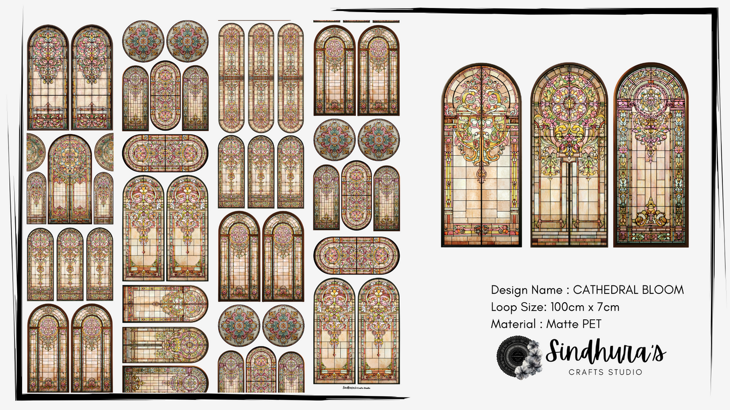Cathedral Bloom | Matte PET Tape