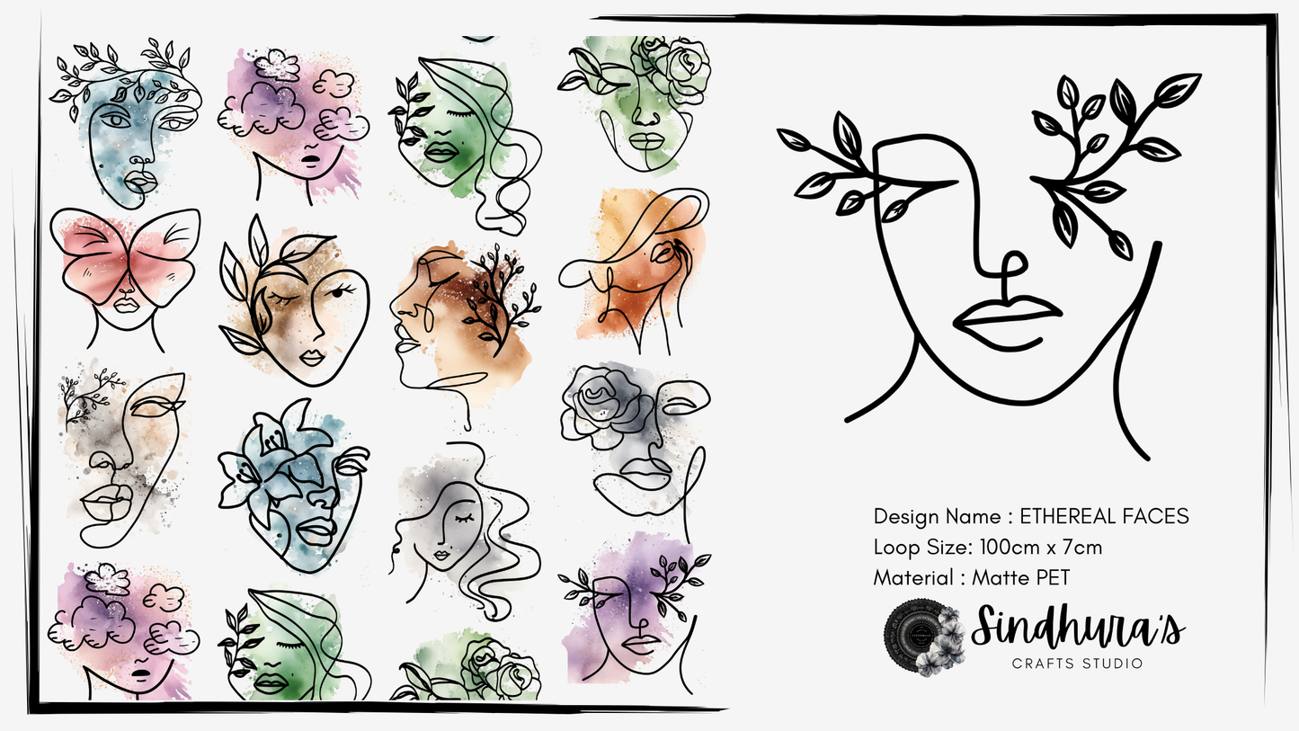 Ethereal Faces | Matte PET Tape