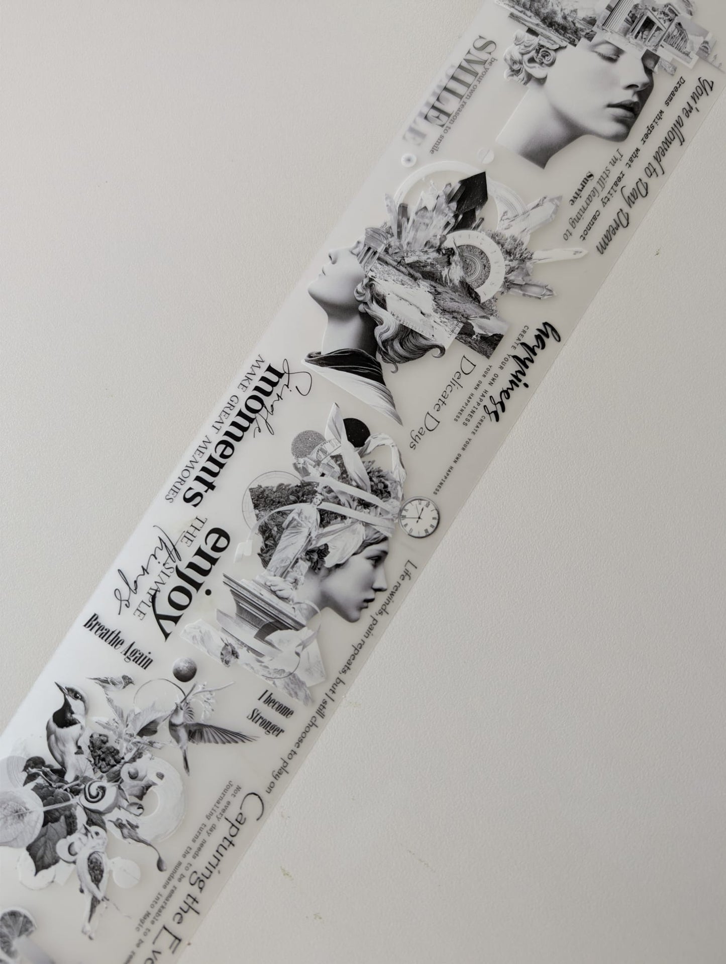 Noir Reverie | Matt PET Tape for Scrapbook & Journaling