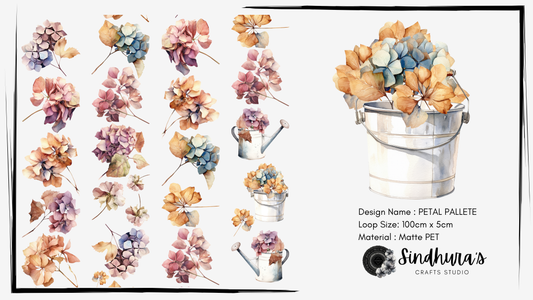 Petal Palette | Matte PET Tape