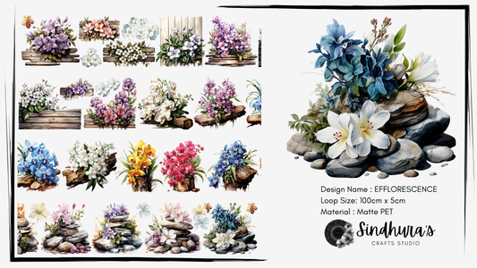 Efflorescence | Matte PET Tape