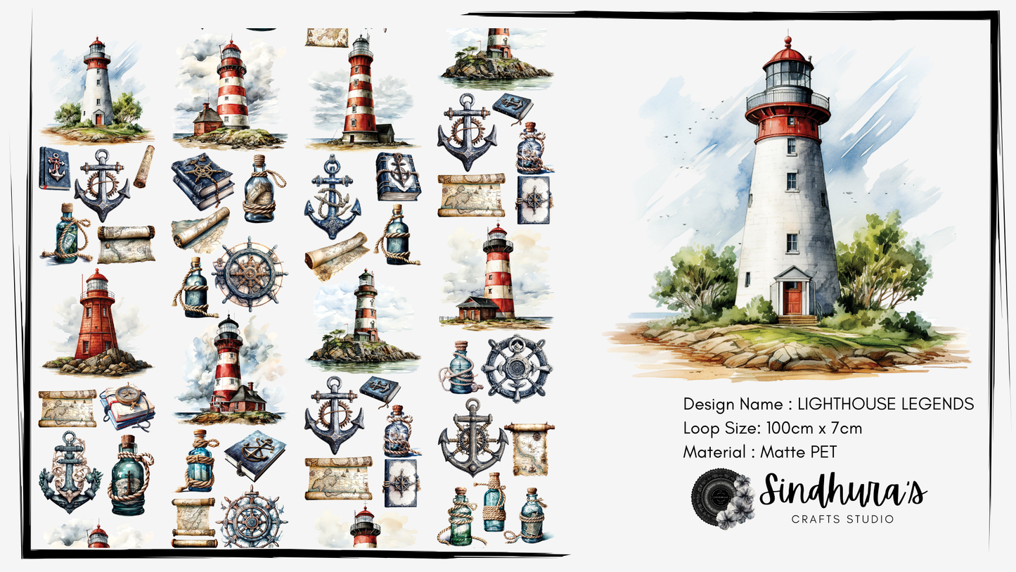 Lighthouse Legends | Matte PET Tape