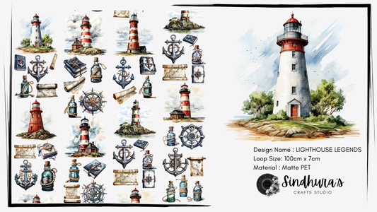 Lighthouse Legends | Matte PET Tape