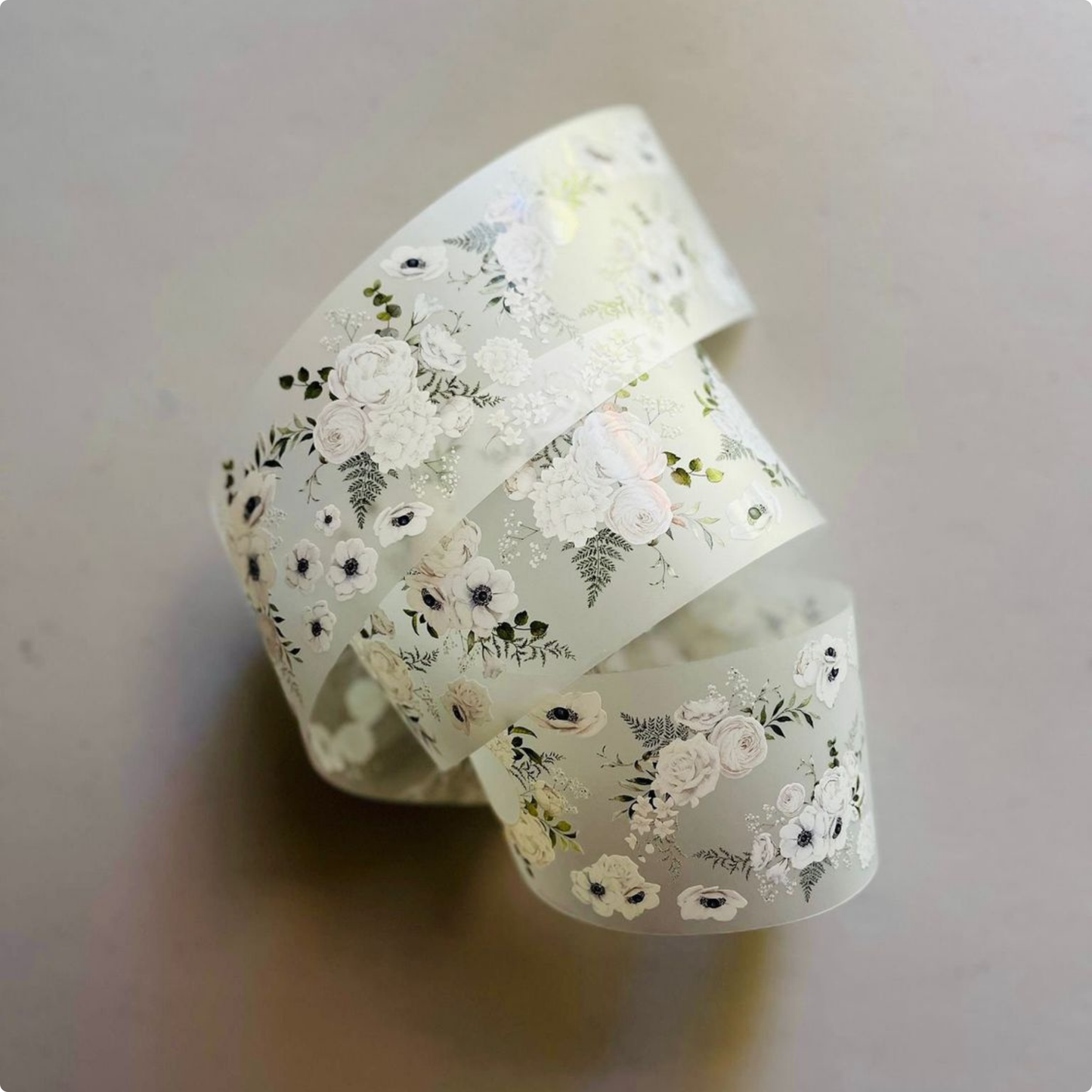 Elegant Anemones | Matte PET Tape
