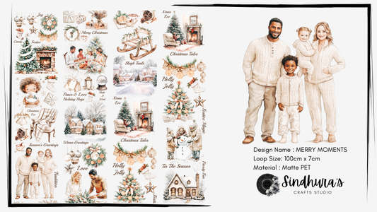 Merry Moments | Matte PET Tape