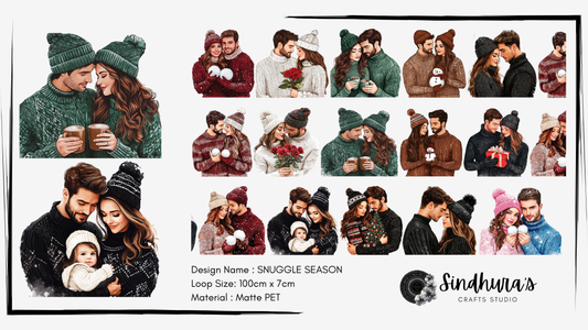 Snuggle Season | Matte PET Tape