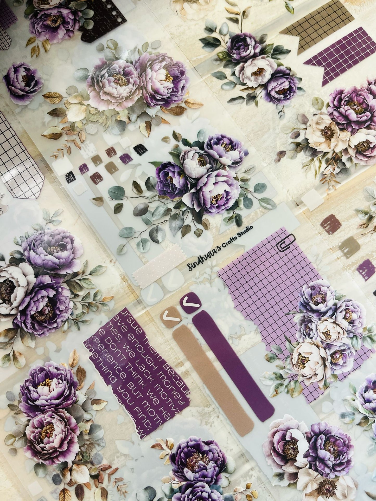 Purple Whimsy | Matte PET Tape