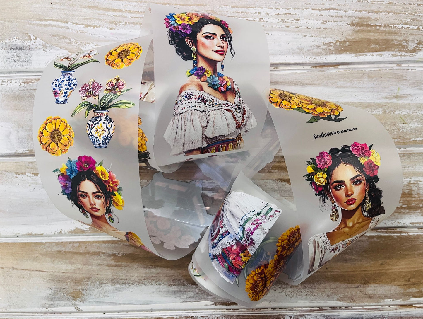 Floral Fiesta | Matte PET Tape