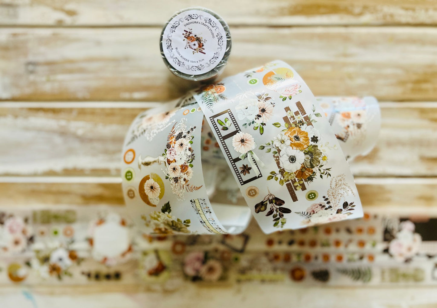 Blush Riverie | Matte PET Tape