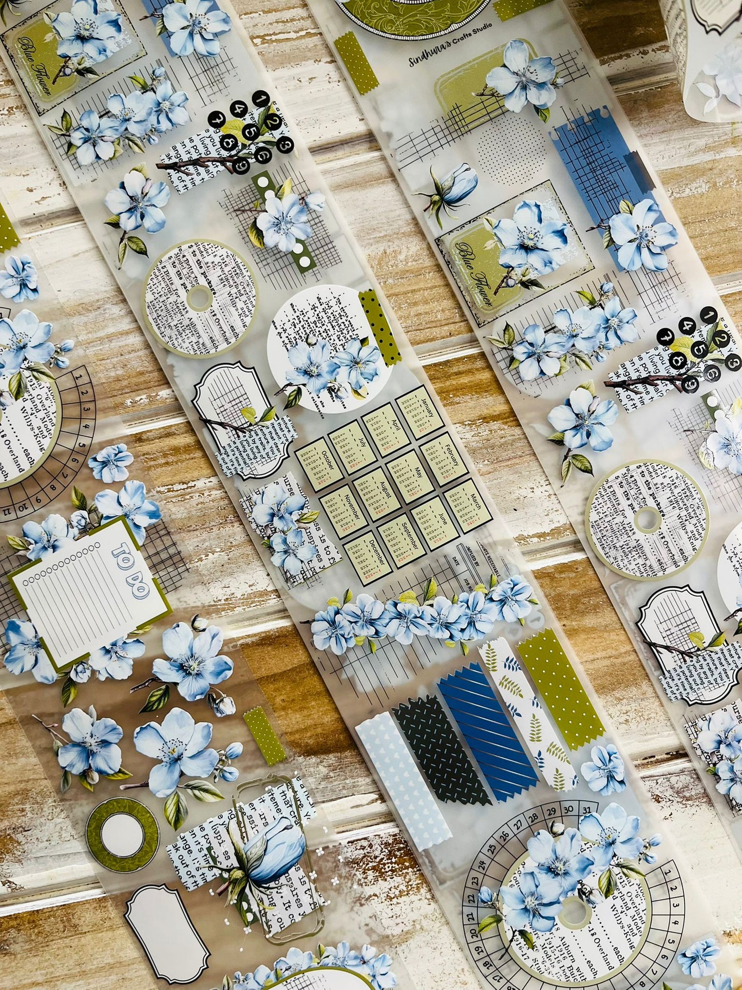 Floral Registry | Matte PET Tape